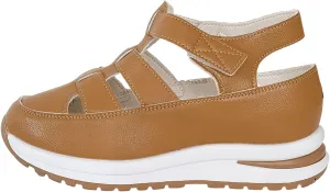 Women's Wedges Sandals Breathable Comfortable Platform Closed Toe Non Slip Sneakers Casual Hollow Out Sandals