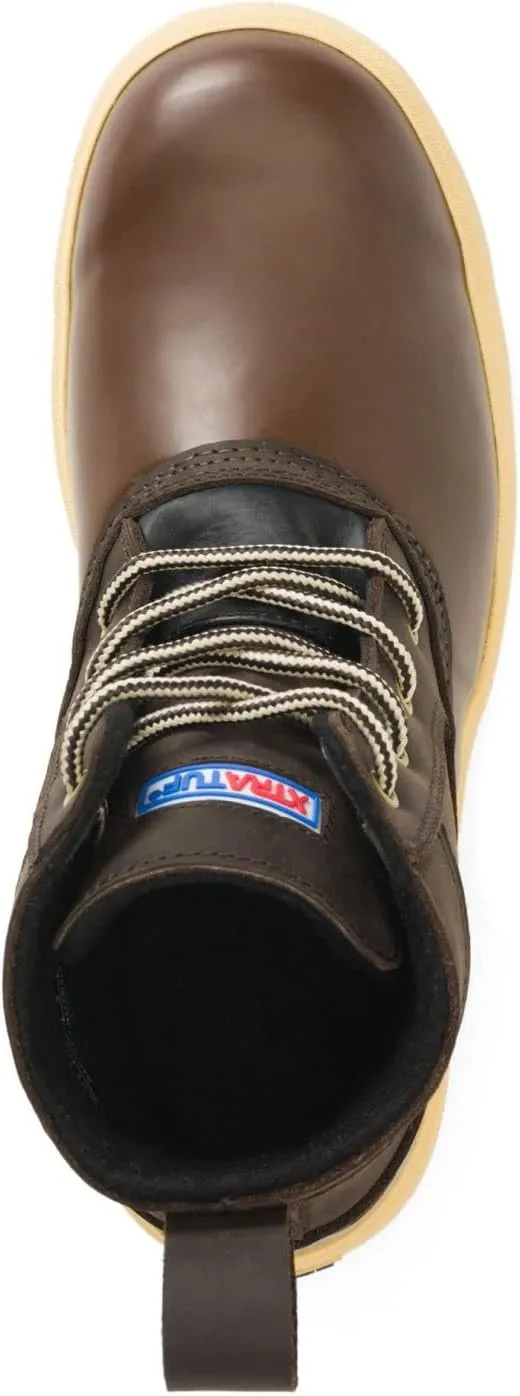 Xtratuf Men's 6in Casual Over-The-Ankle Waterproof Slip-Resistant Arch Support Legacy Full Grain Leather Boots Chelsea