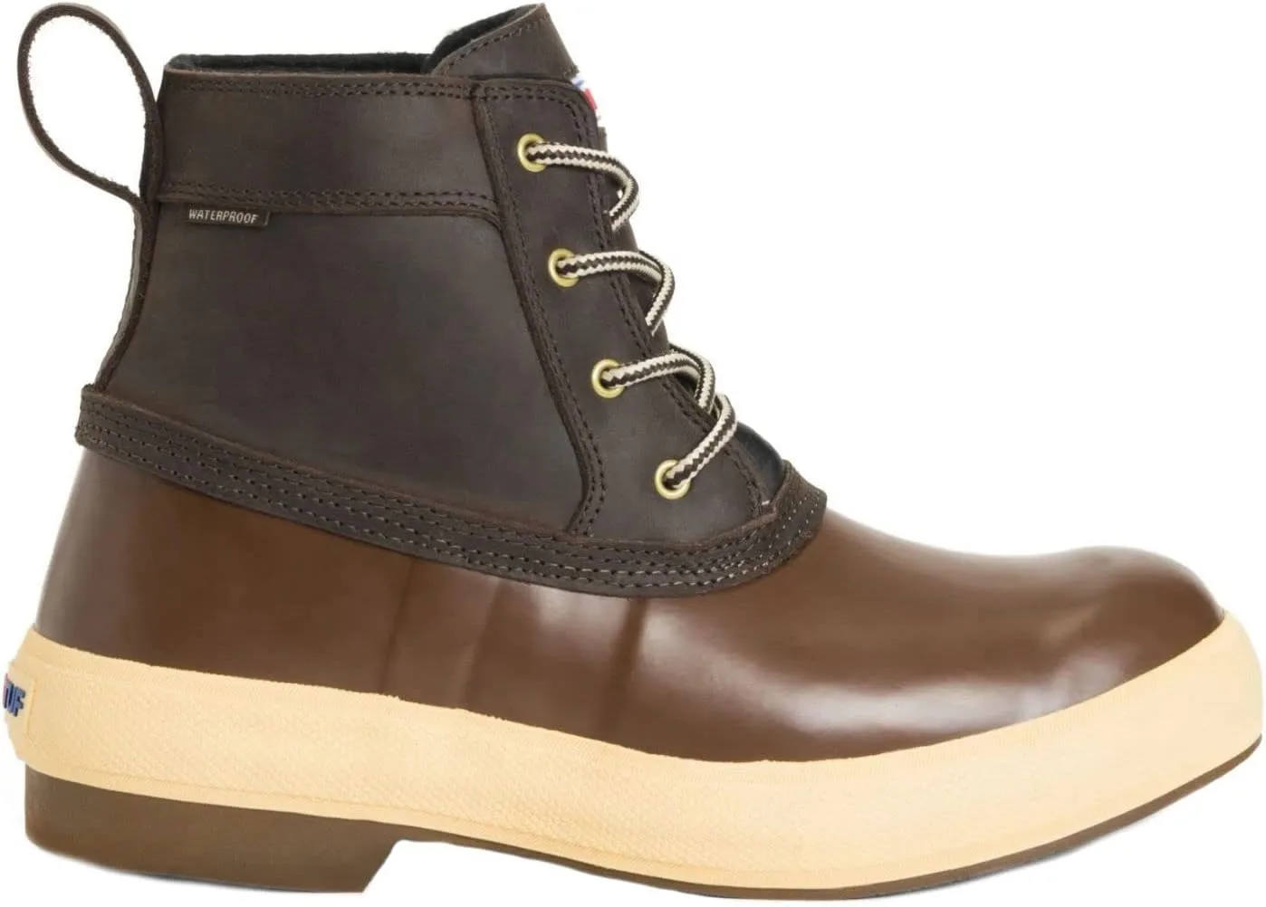 Xtratuf Men's 6in Casual Over-The-Ankle Waterproof Slip-Resistant Arch Support Legacy Full Grain Leather Boots Chelsea