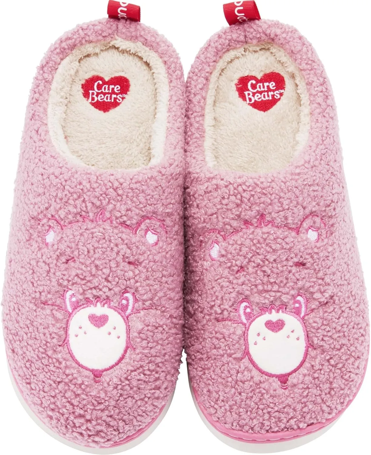 YUNGPRIME Care Bears House Slippers Cozy Slip on Fluffy Scuff Shoes for women and men